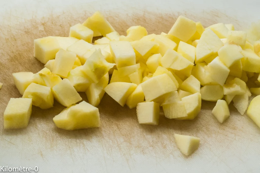 Gâteau du matin breton au sarrasin et aux pommes - Étape 1