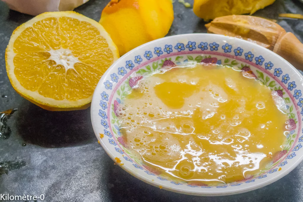 Gâteau à l&rsquo;orange à la farine de millet - Étape 2
