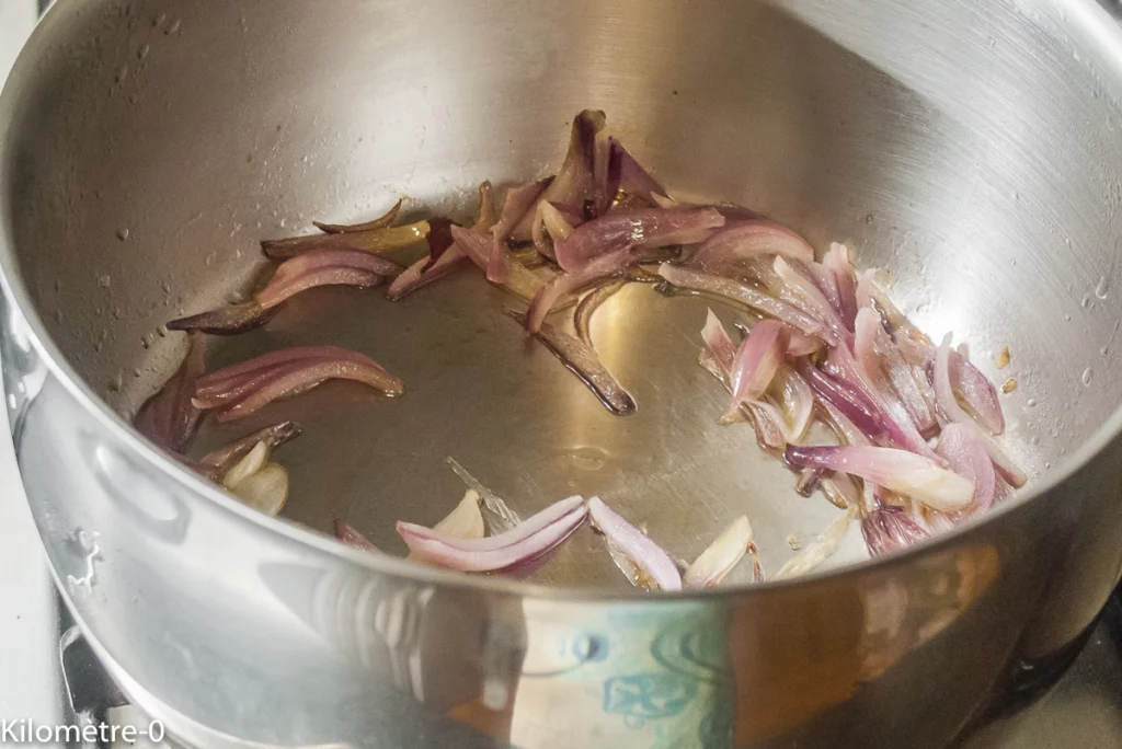 Soupe de potimarron aux châtaignes et lait de coco - Étape 3