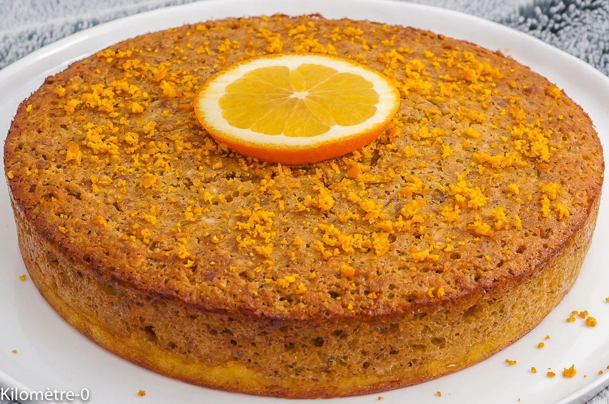 Photo de recette de dessert, gâteau, farine de millet, millet, oranges, hiver, automne, facile, bio, Kilomètre-0, blog de cuisine réalisée à partir de produits de saison et issus de circuits courts