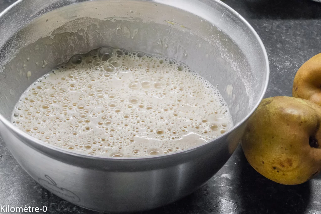 Clafoutis aux poires et au lait frais - Étape 5