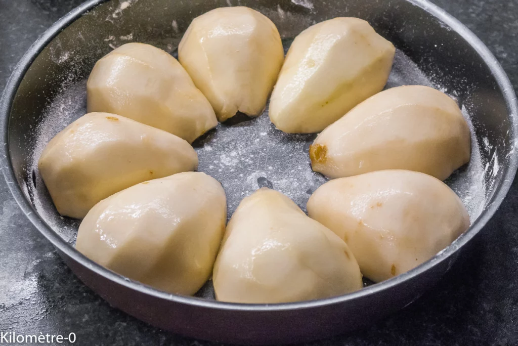 Clafoutis aux poires et au lait frais - Étape 2