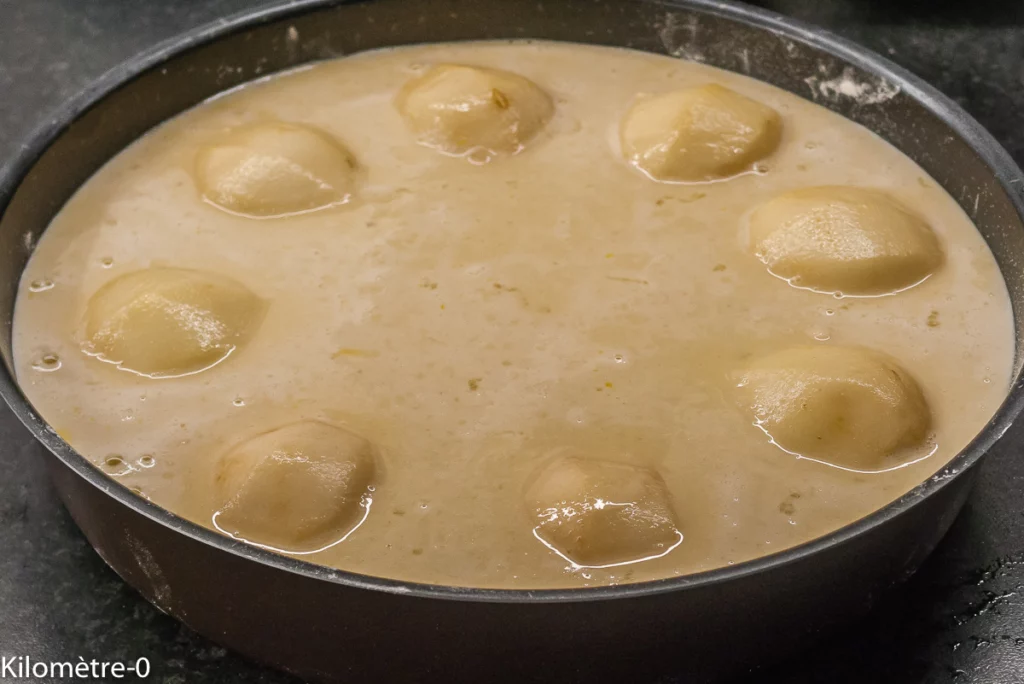 Clafoutis aux poires et au lait frais - Étape 6