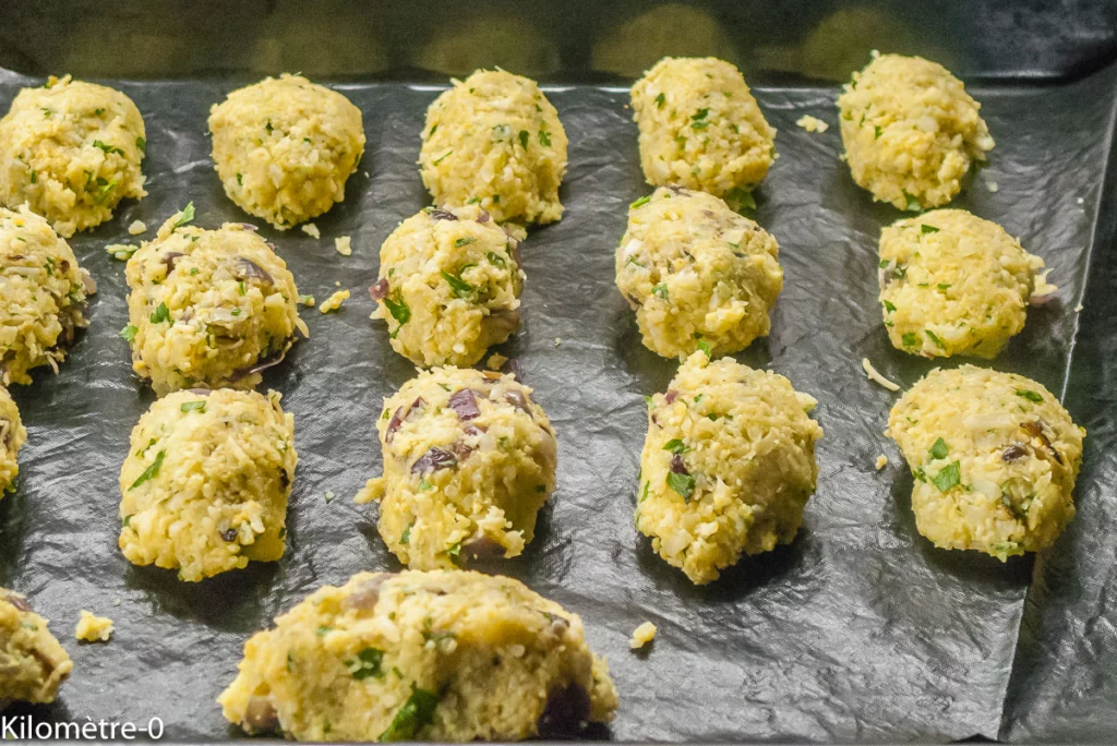 Croquettes de chou fleur,  sardines et grenade - Étape 6