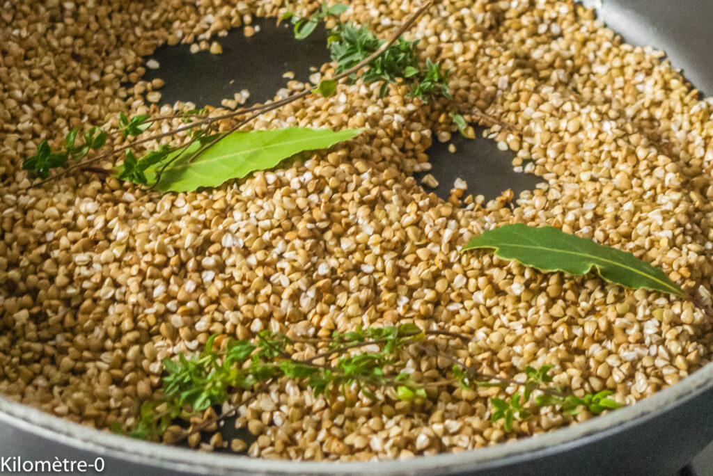 Cuisson du sarrasin en grains