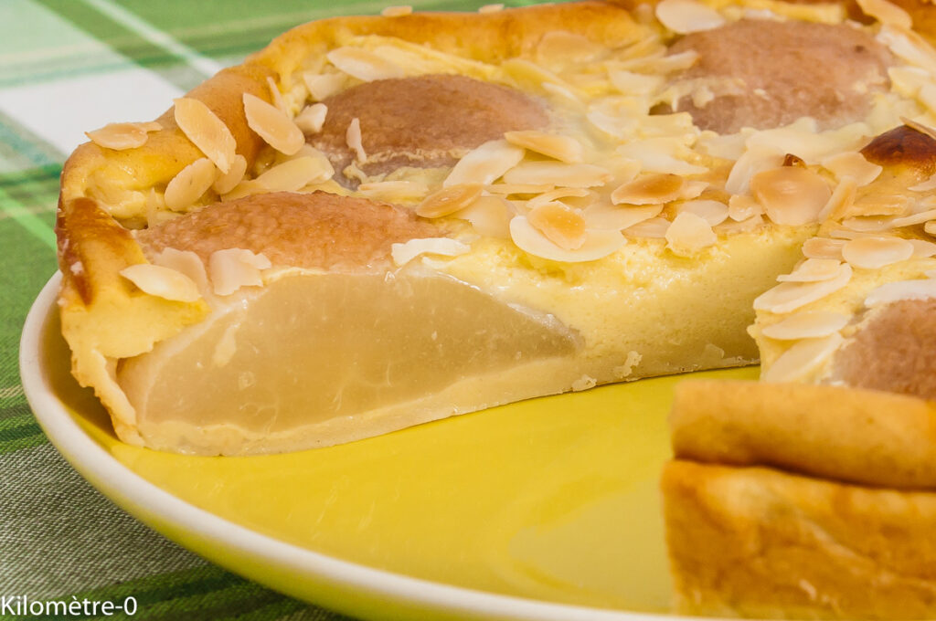 Clafoutis aux poires et au lait frais
