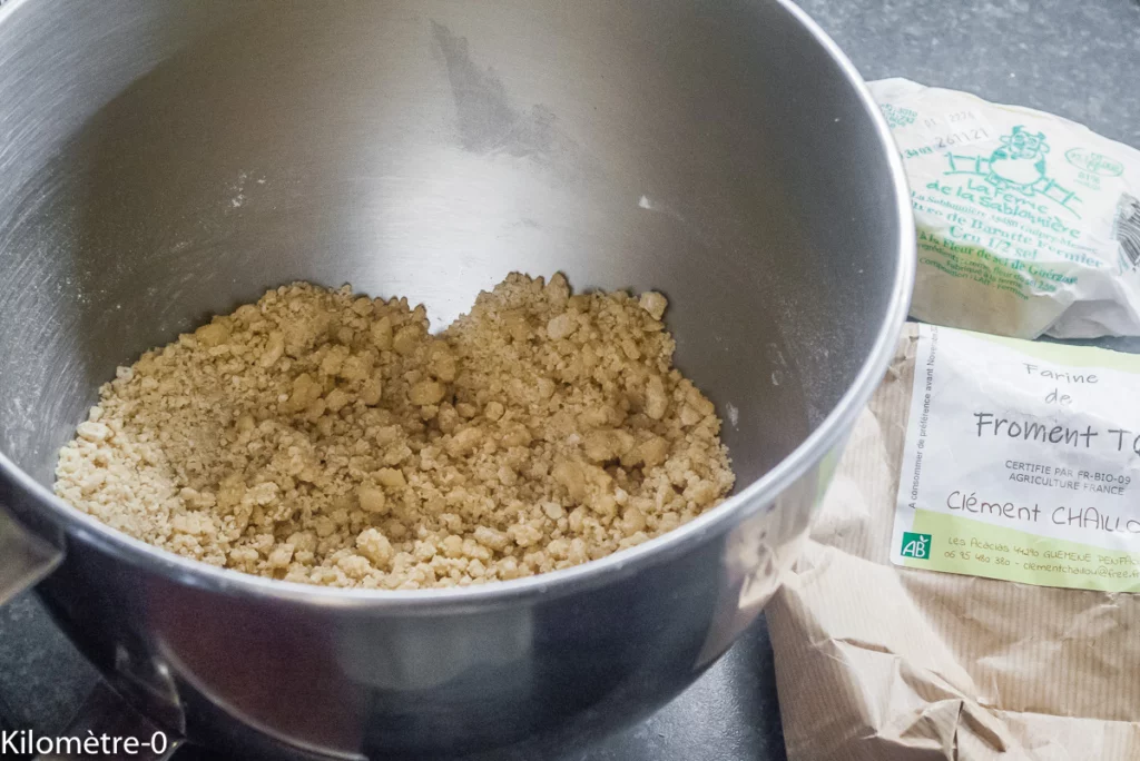 Tarte aux pommes alsacienne - Étape 1