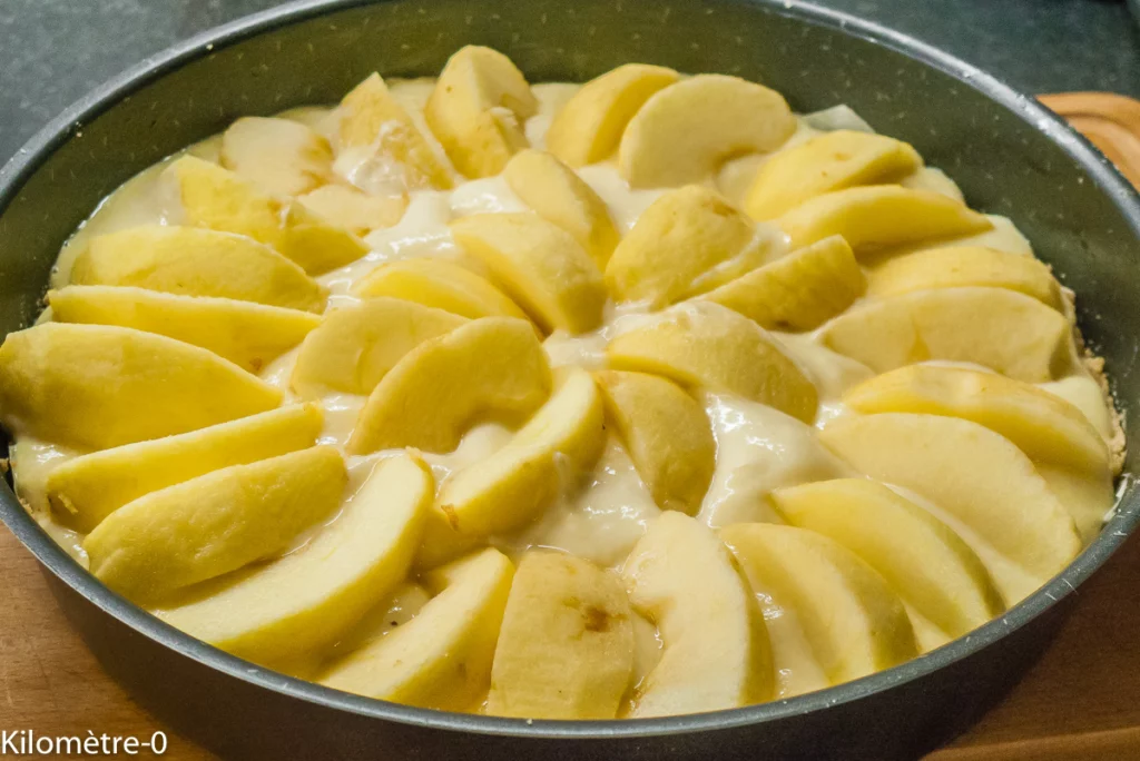 Tarte aux pommes alsacienne - Étape 9