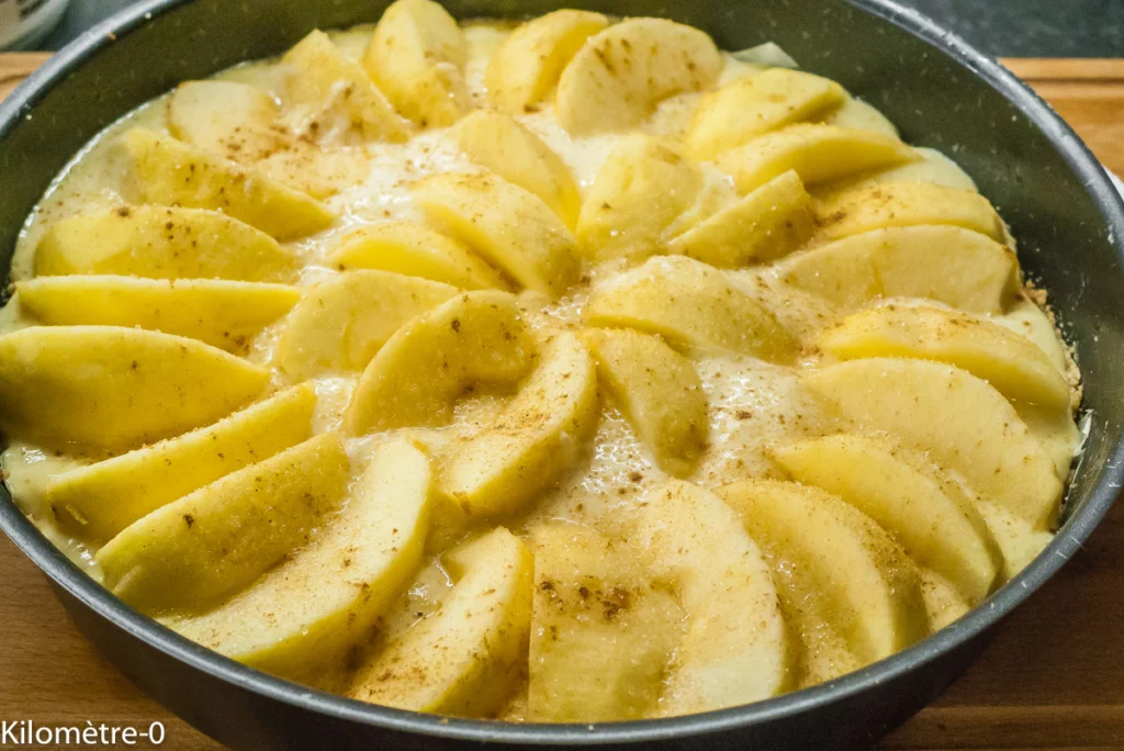 Tarte aux pommes alsacienne - Étape 10