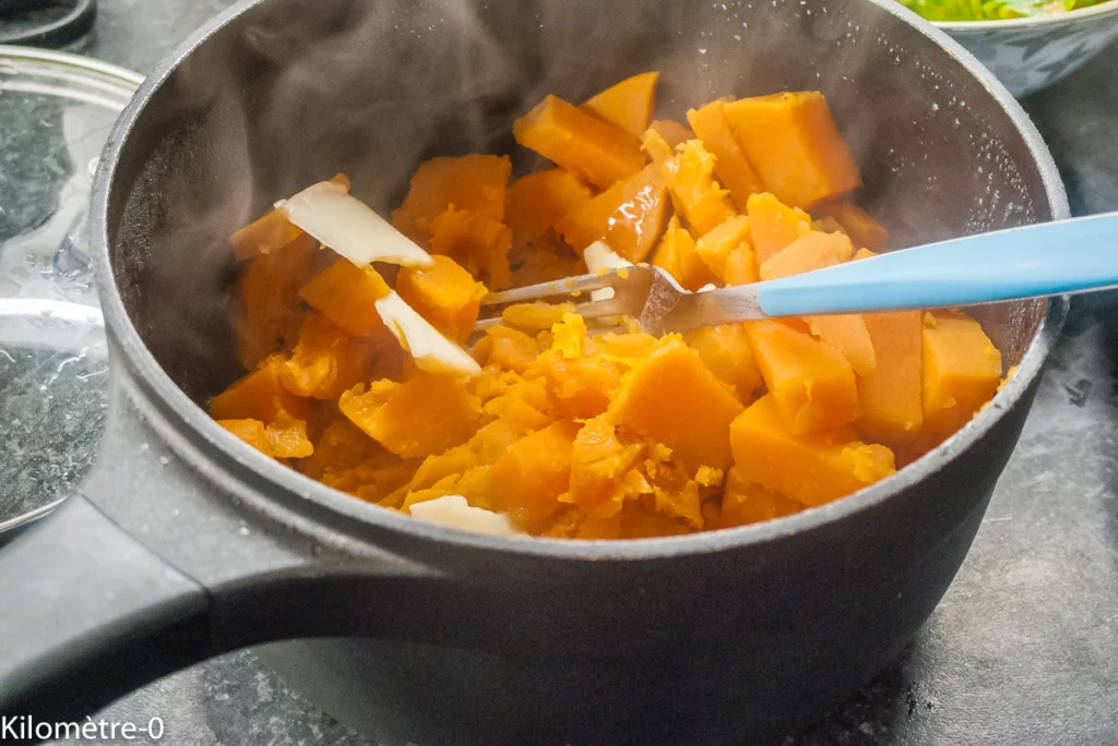 Daurade à l&rsquo;écrasée de patate douce - Étape 2