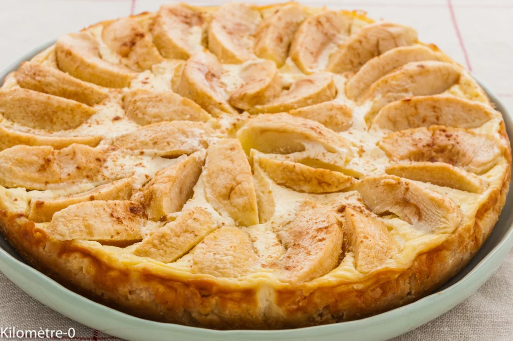 Tarte aux pommes alsacienne - Étape 12
