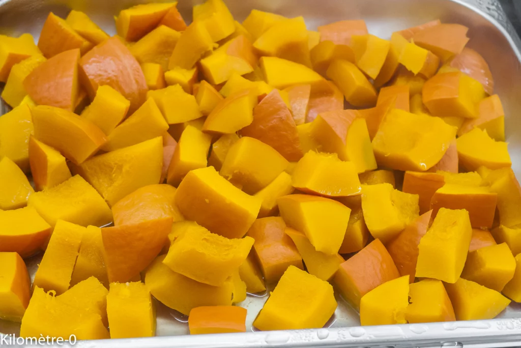 Pilaf de millet au potimarron, noix de cajou et grenade - Étape 2