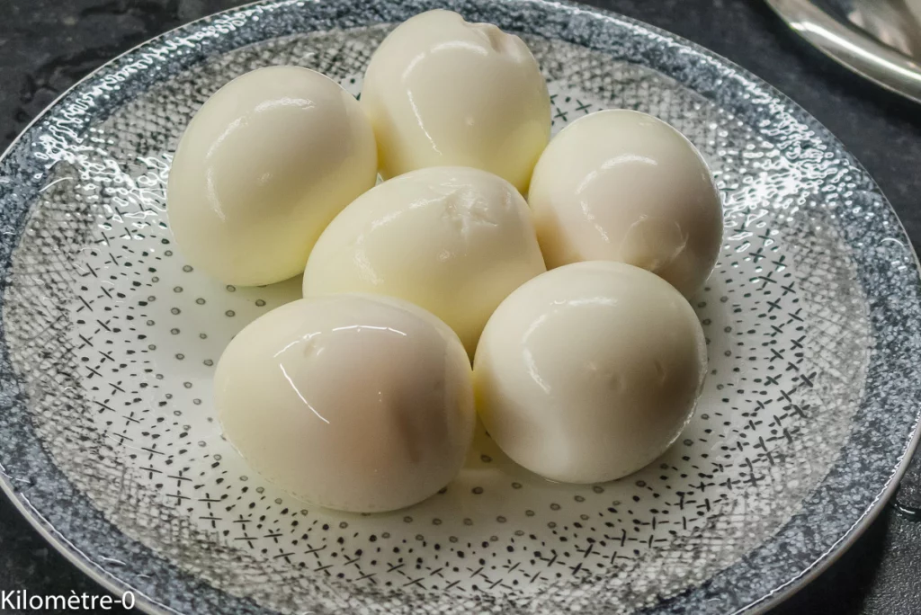 Recette d&rsquo;œufs durs faciles à écaler - Étape 7