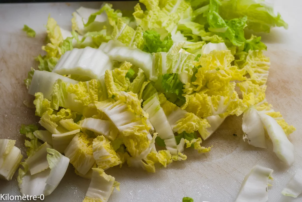 Soupe de canard au chou chinois, champignons et nouilles - Étape 4