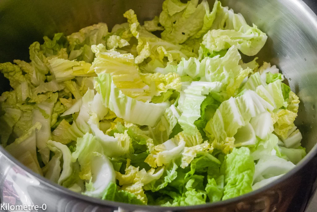 Soupe de canard au chou chinois, champignons et nouilles - Étape 6