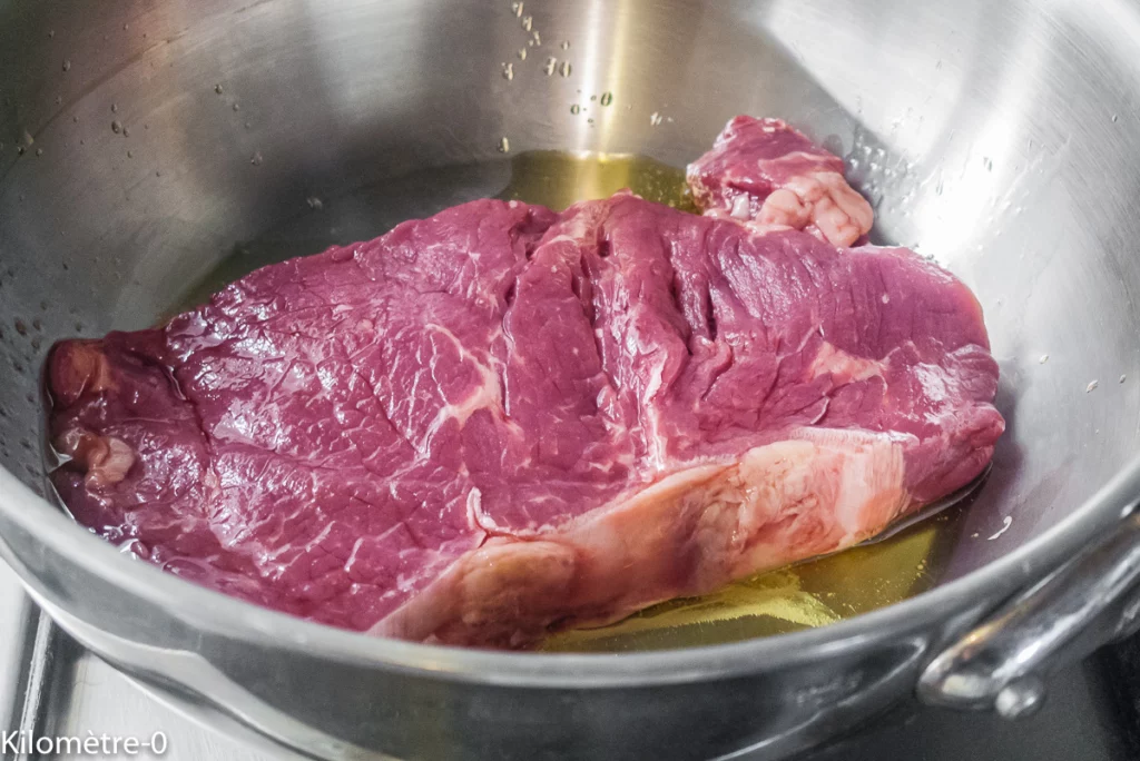 Filet de bœuf, sauce aux cerises - Étape 6