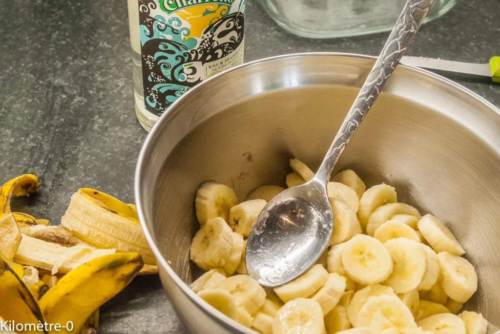 Tarte bananes spéculoos - Étape 1