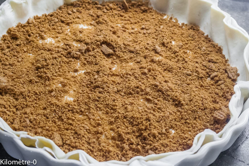 Tarte bananes spéculoos - Étape 8