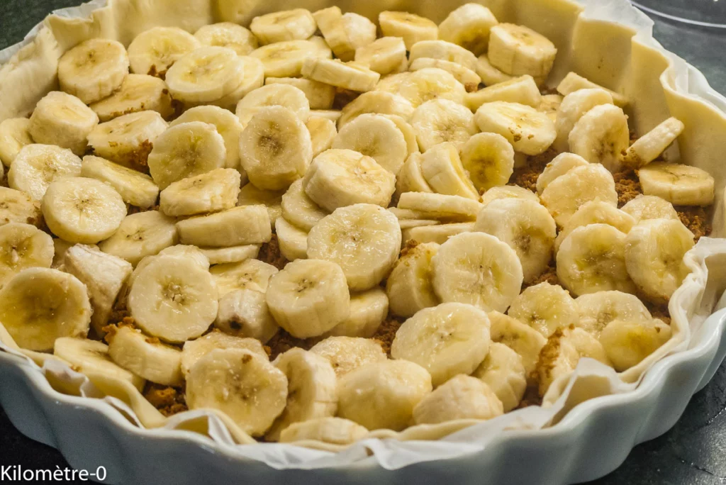 Tarte bananes spéculoos - Étape 9