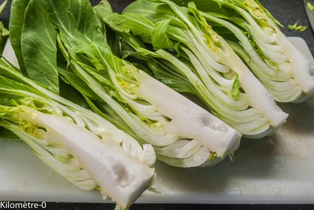 Saucisses au chou chinois - Étape 4