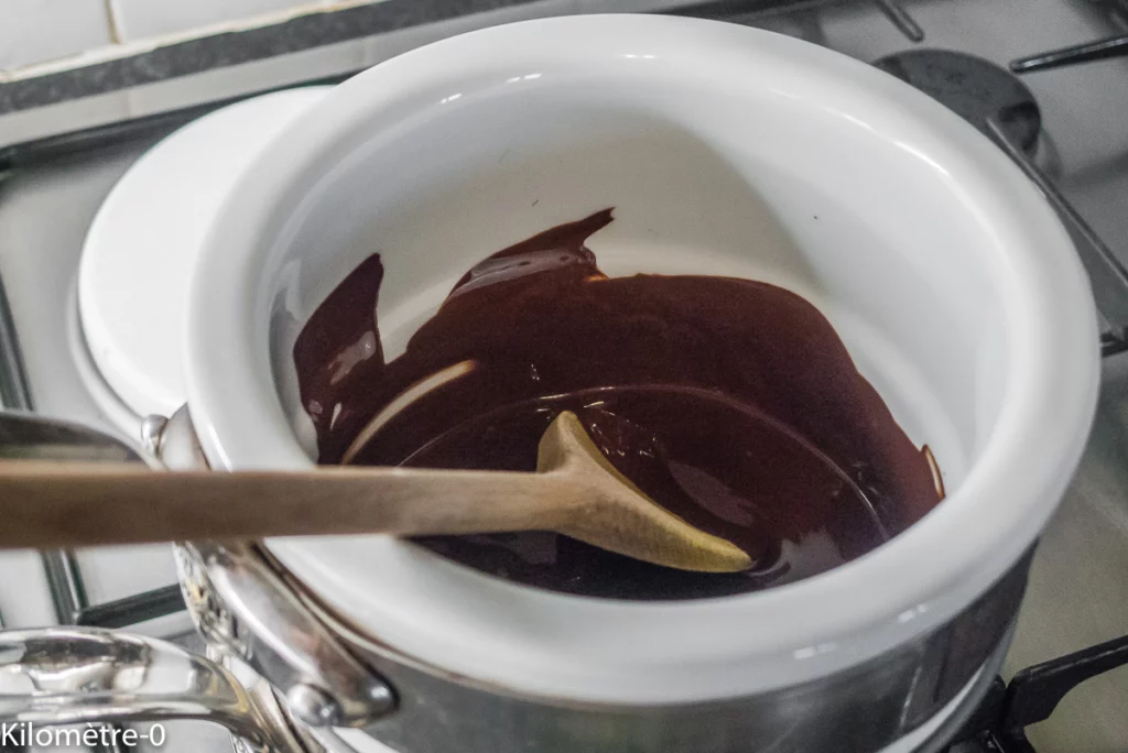 Brownie à la crème de marrons - Étape 2