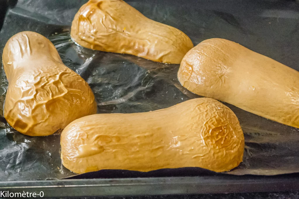 Butternut farcie au riz et aux cèpes - Étape 2