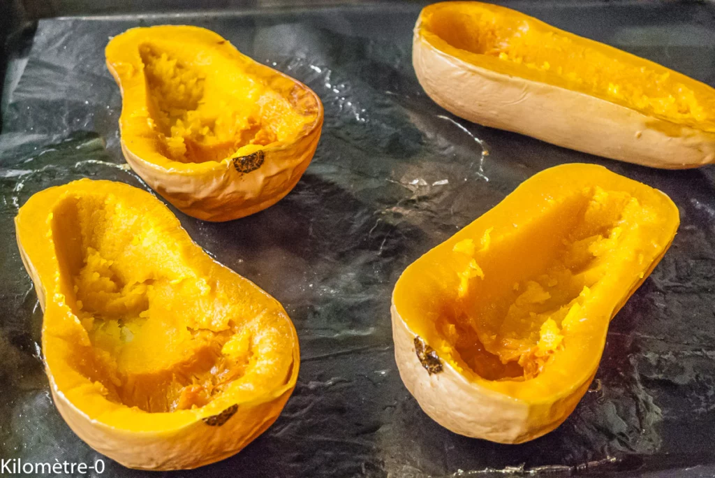 Butternut farcie au riz et aux cèpes - Étape 7