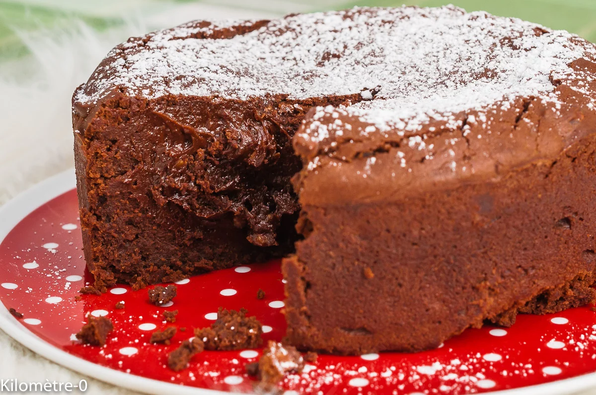 Photo de recette de brownie, fondant, chocolat, marrons, facile, gourmand, rapide, dessert, Kilomètre-0, blog de cuisine réalisée à partir de produits de saison et issus de circuits courts