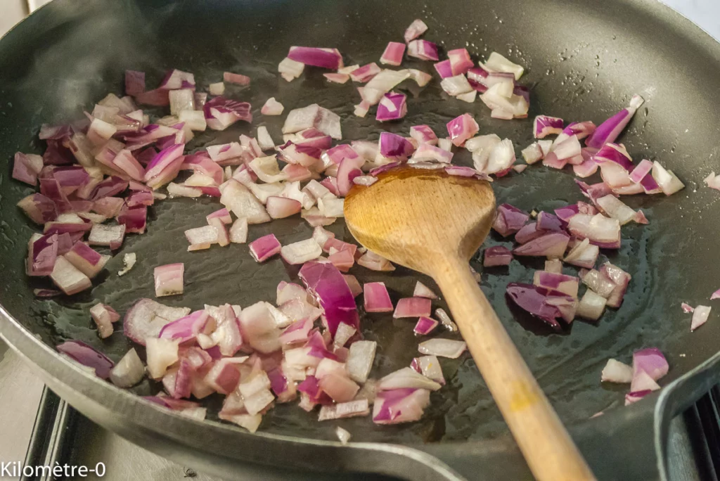 Pâtes, sauce au potimarron - Étape 1