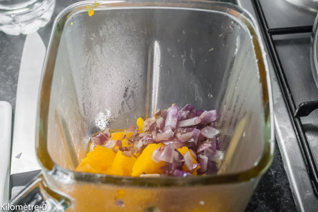 Pâtes, sauce au potimarron - Étape 6