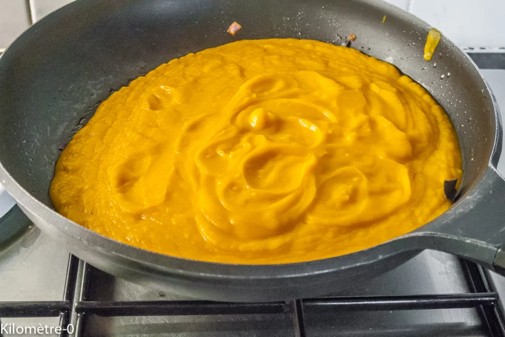 Pâtes, sauce au potimarron - Étape 11
