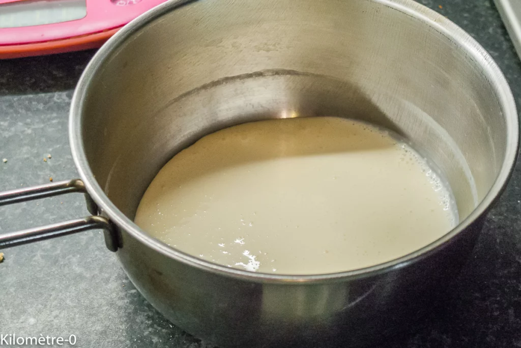 Banana bread au caramel - Étape 2