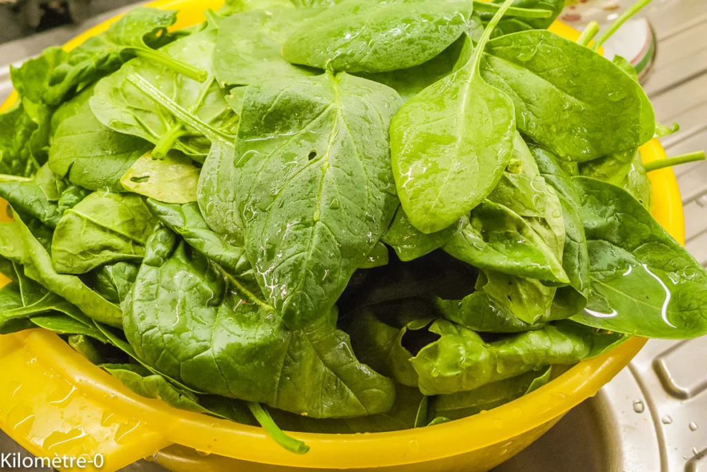 Quiche aux épinards - Étape 4