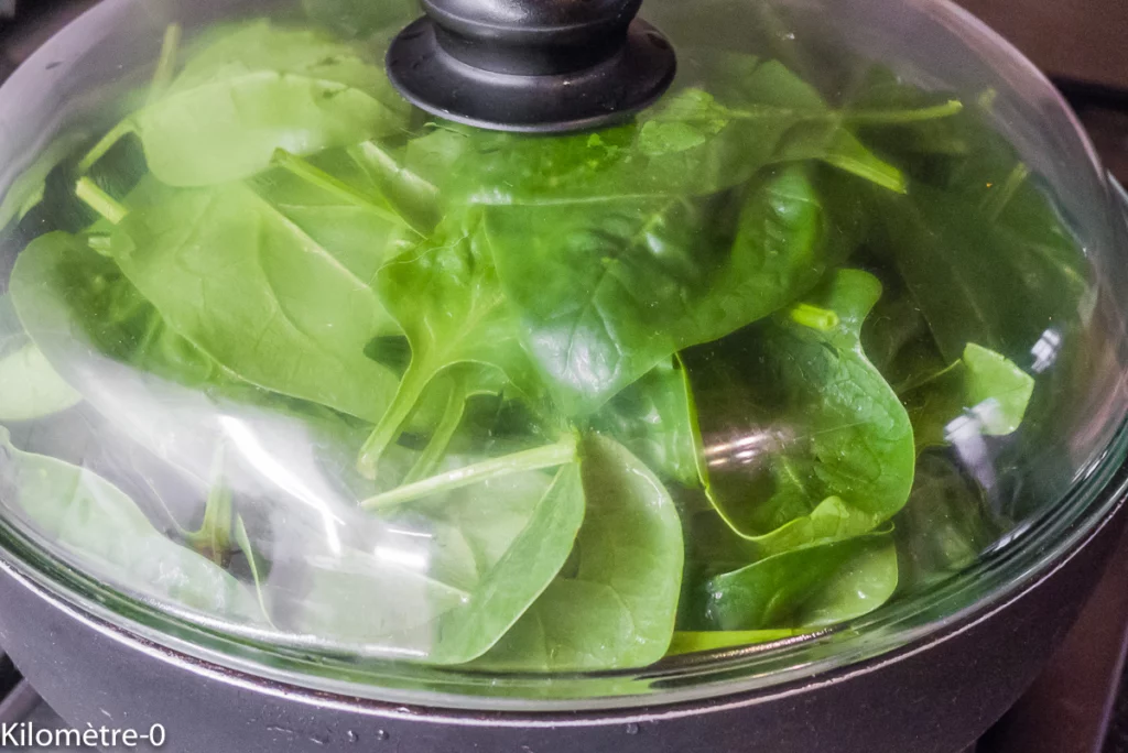 Quiche aux épinards - Étape 5