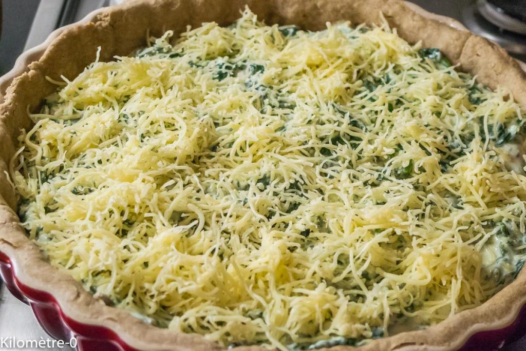 Quiche aux épinards - Étape 15