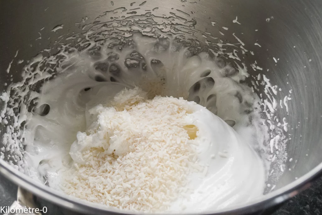 Biscuits à la noix de coco - Étape 3