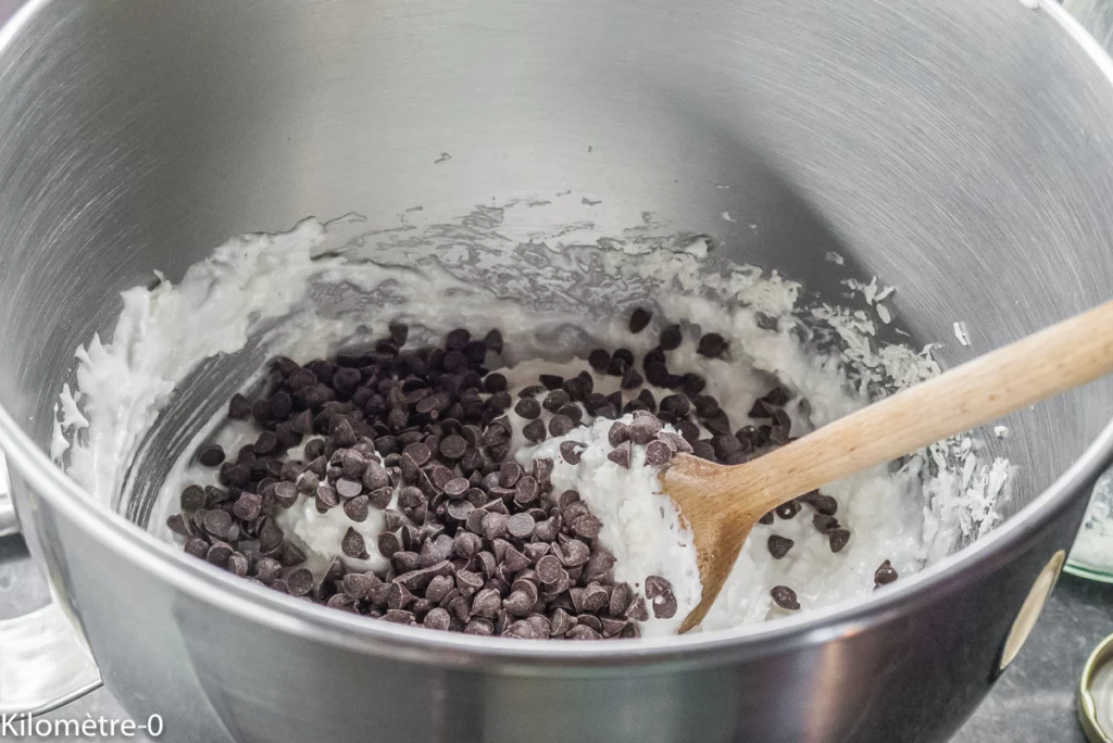 Biscuits à la noix de coco - Étape 4