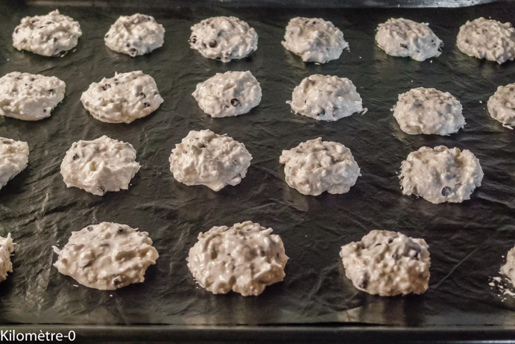 Biscuits à la noix de coco - Étape 5
