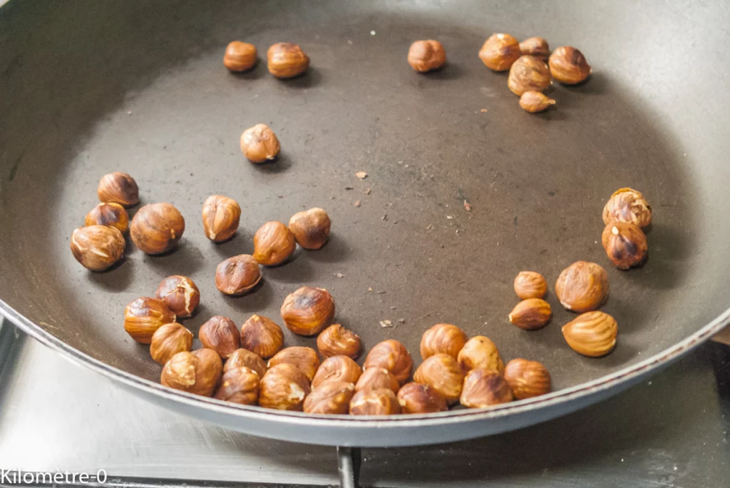 Feuilleté à la crème et noisettes - Étape 8