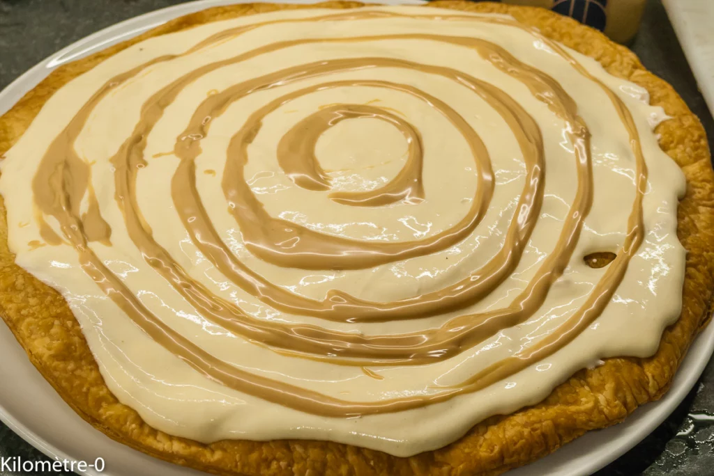 Feuilleté à la crème et noisettes - Étape 9