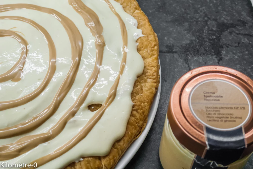 Feuilleté à la crème et noisettes - Étape 10