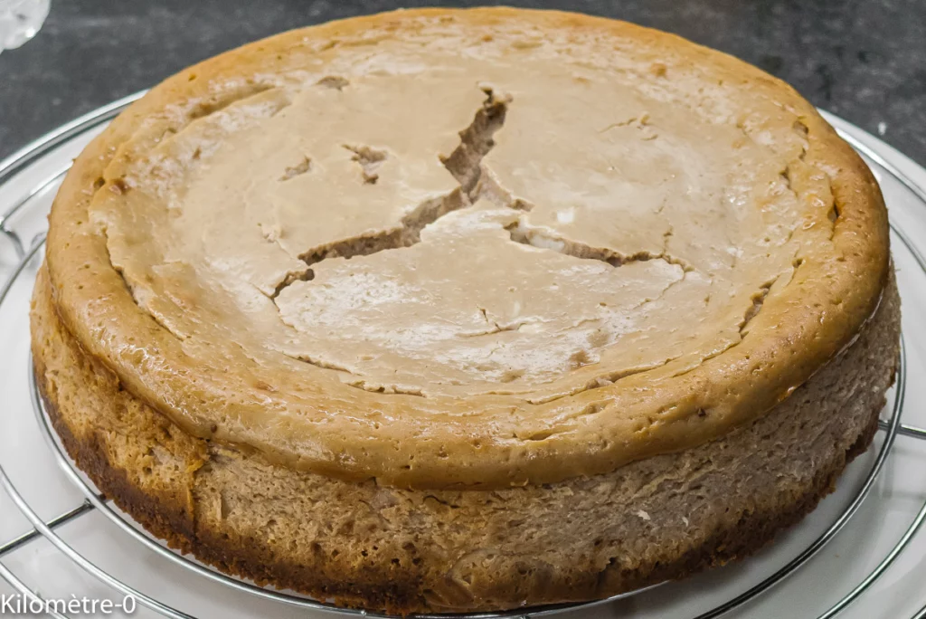 Cheesecake aux marrons et au chocolat - Étape 6