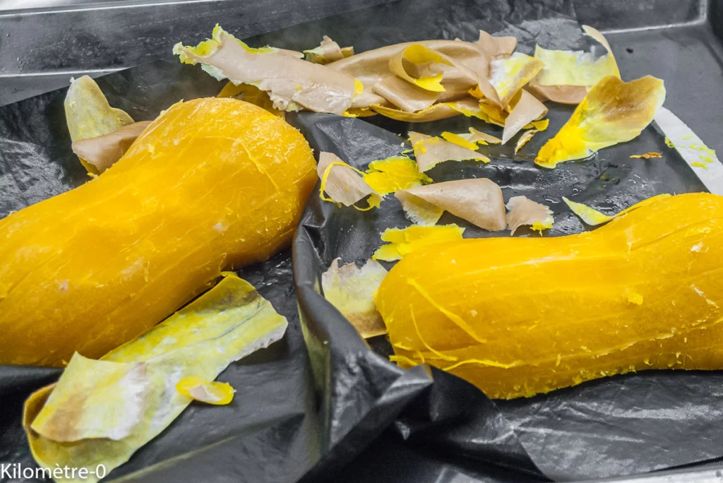 Wellington de courge butternut farcie aux marrons, noix et cranberries - Étape 5