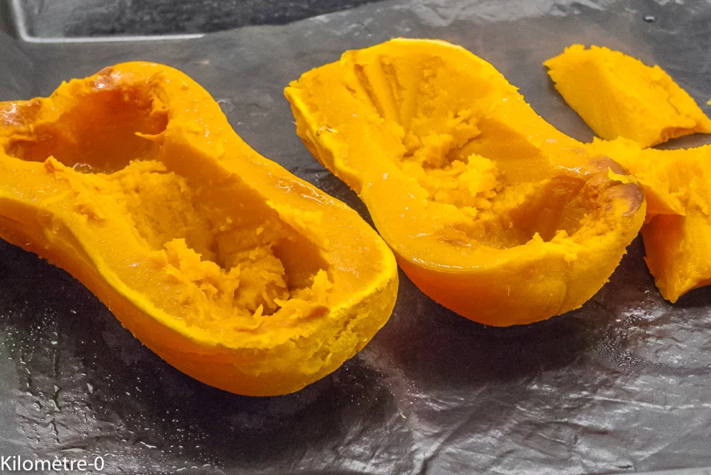 Wellington de courge butternut farcie aux marrons, noix et cranberries - Étape 6