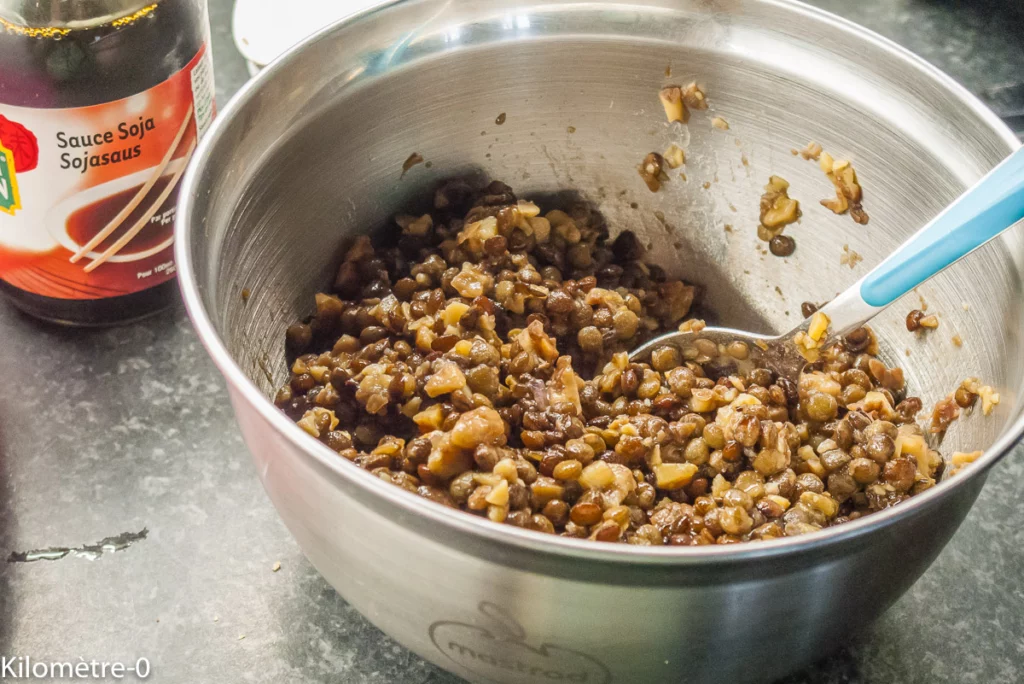 Wellington de courge butternut farcie aux marrons, noix et cranberries - Étape 12