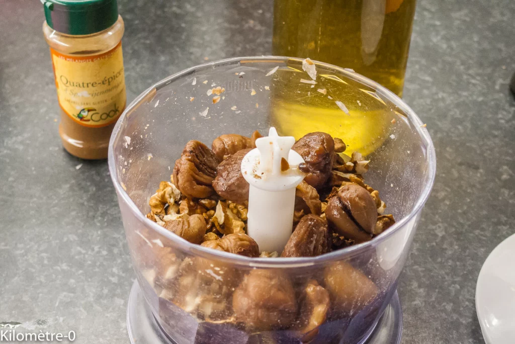 Wellington de courge butternut farcie aux marrons, noix et cranberries - Étape 13