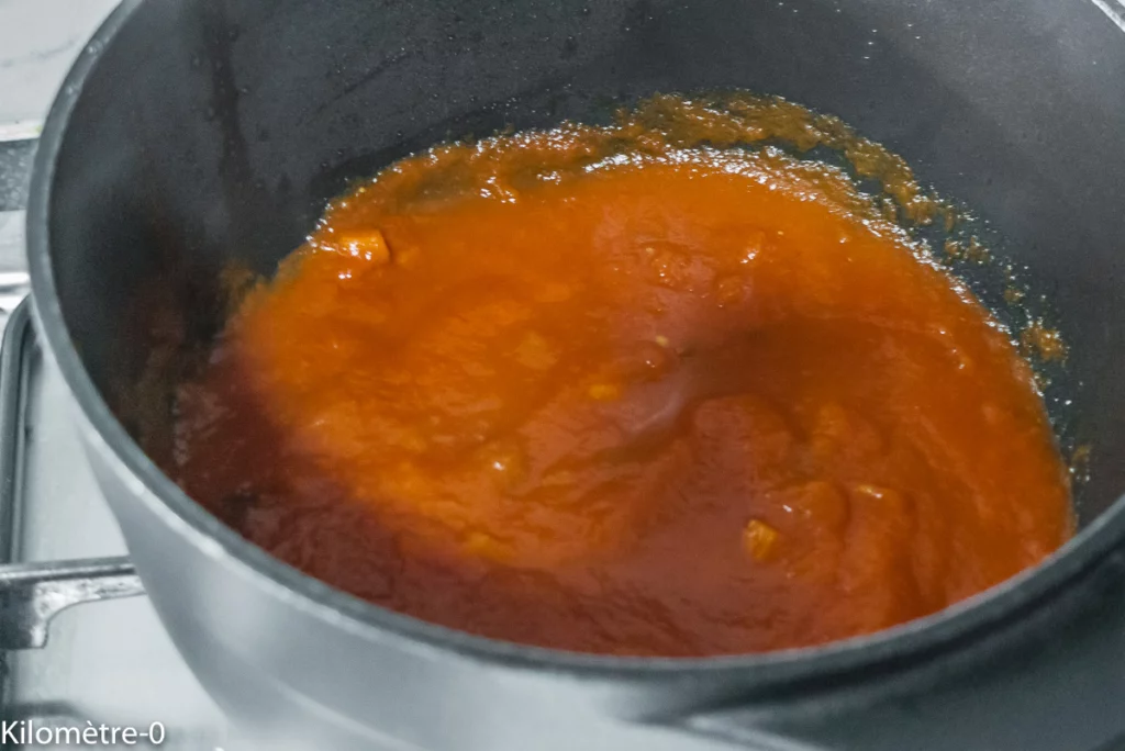 Terrine de champignons et de noix, sauce tomate - Étape 11