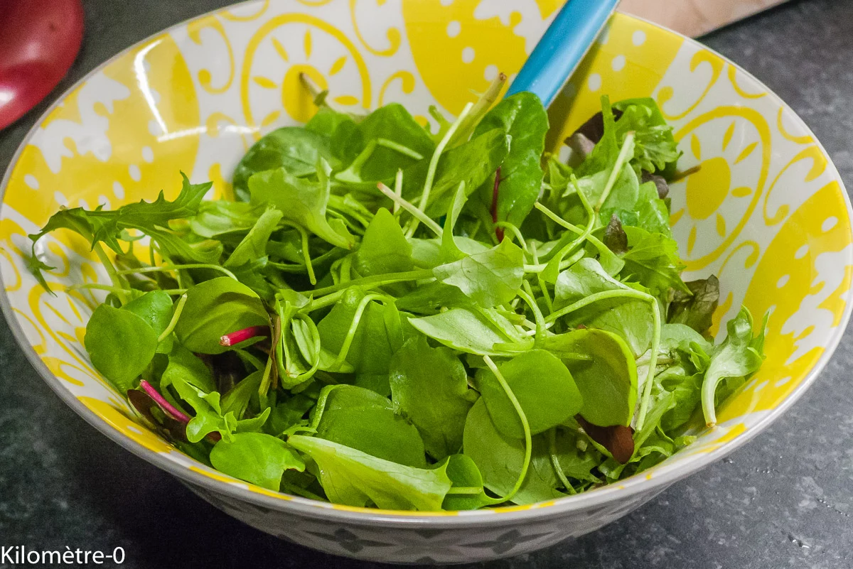 Photo de recette de Kilomètre-0, blog de cuisine réalisée à partir de produits de saison et issus de circuits courts