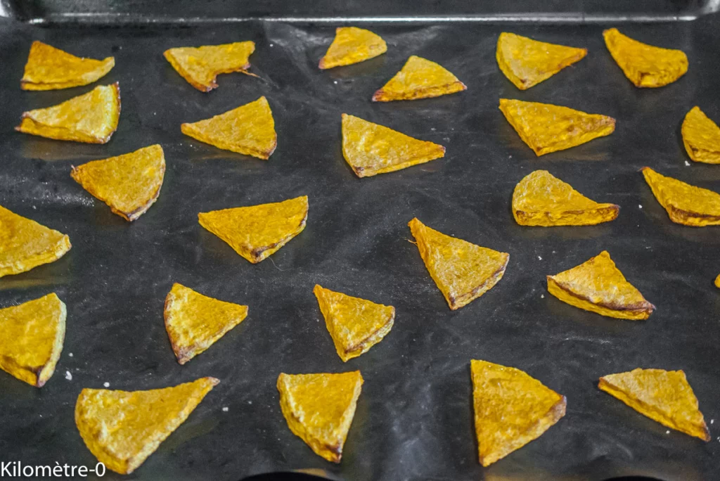 Bouchées de courge butternut, pesto aux noisettes - Étape 7