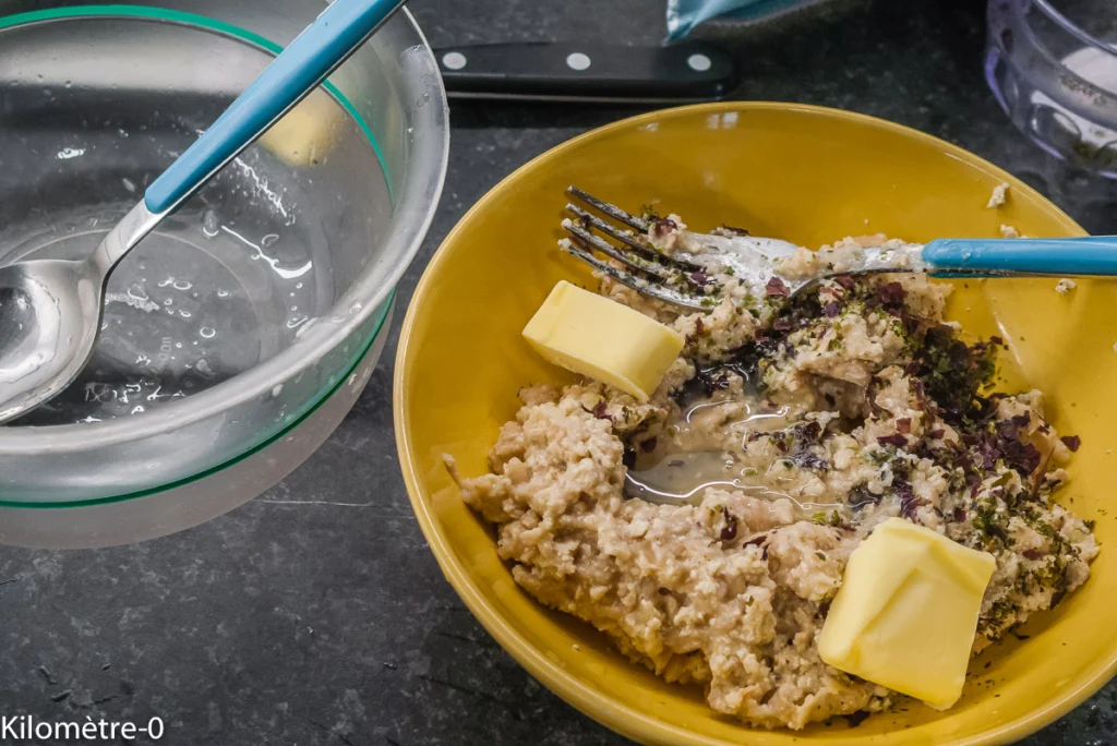 Rillettes marines sur blinis et pain de seigle (apéro vegan) - Étape 5